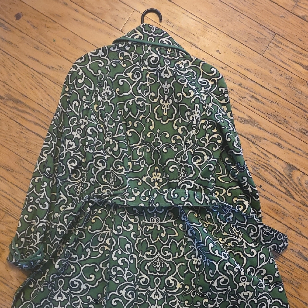 Harold's Green and Black Patterned Jacket - Picture 3 of 3
